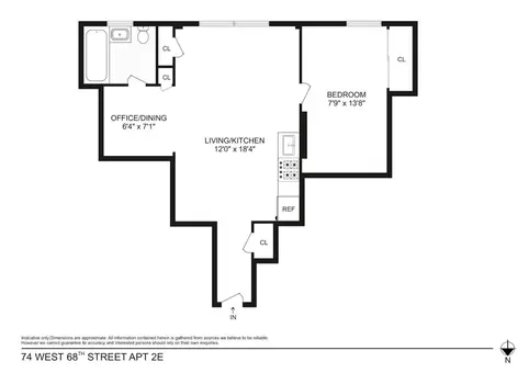 The Morleigh, 74 West 68th Street, #2E