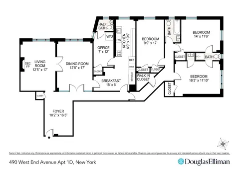 490 West End Avenue, #1D