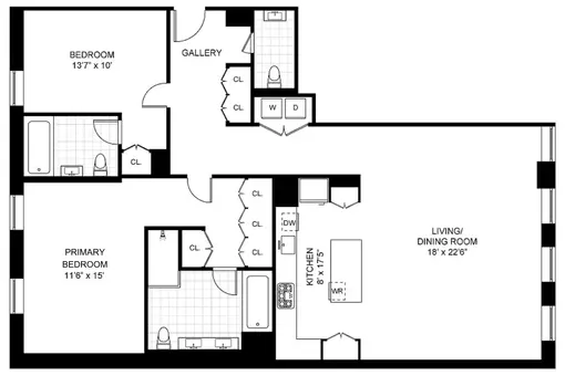 Reade Chambers, 71 Reade Street, #4D