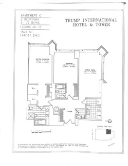 1 Central Park West, #31C