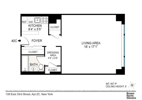 The Wendhorn, 139 East 33rd Street, #2C