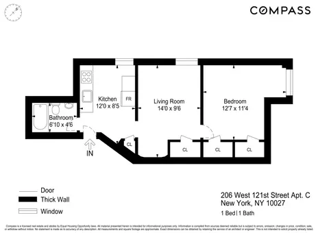 The Townsend, 206 West 121st Street, #C