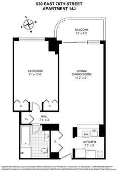 The Promenade, 530 East 76th Street, #14J