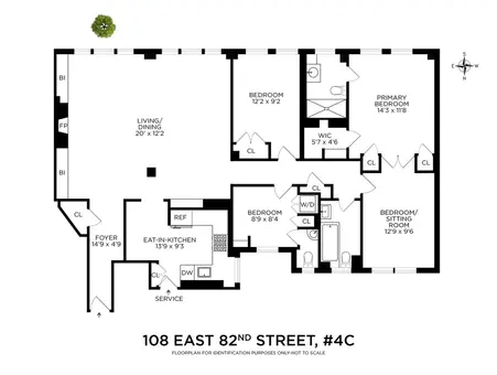 108 East 82nd Street, #4C