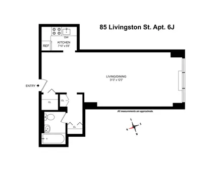 The Robert Livingston, 85 Livingston Street, #6J