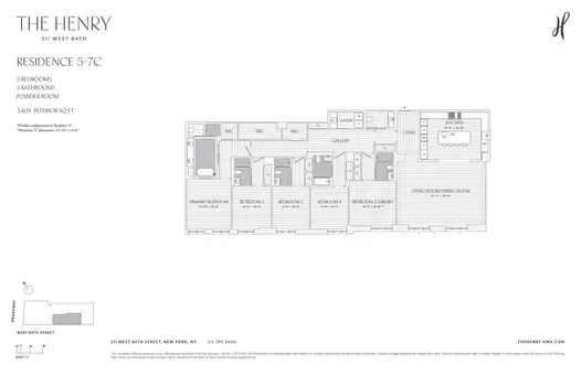 The Henry, 211 West 84th Street, #5C