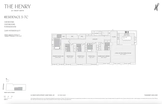 The Henry, 211 West 84th Street, #5C