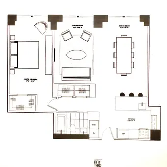 Fifty Third and Eighth, 301 West 53rd Street, #25C