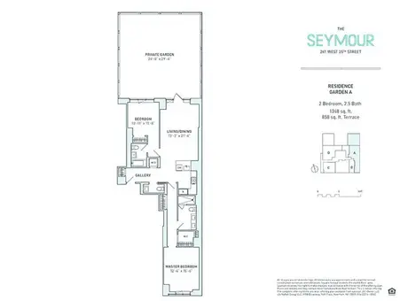 The Seymour, 261 West 25th Street, #1A