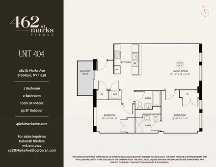 The 462 St. Marks Avenue Condominium, 462 St. Marks Avenue, #404