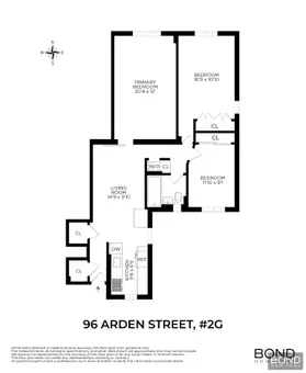 96 Arden Street, #2G