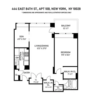 Claiborne House, 444 East 84th Street, #10B