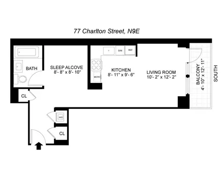 77 Charlton Street, #N9E