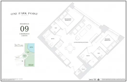 One Park Point, 11 Ocean Parkway, #809