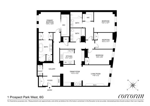 1 Prospect Park West, #6G