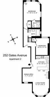 252 Gates Avenue, #2