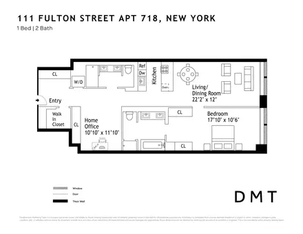 District, 111 Fulton Street, #718