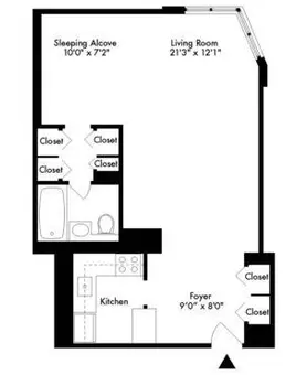 The Churchill, 300 East 40th Street, #25A