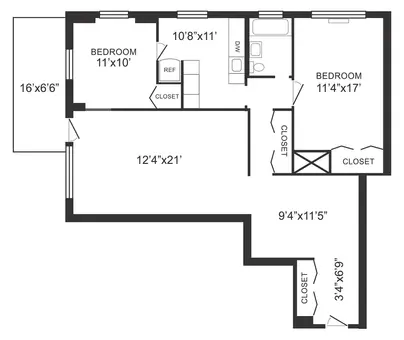 Concourse Towers, 1020 Grand Concourse, #15V