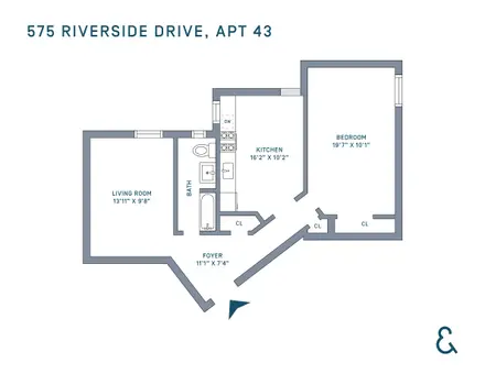 575 Riverside Drive, #43