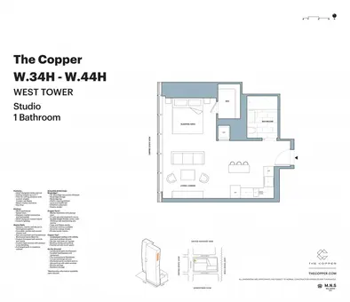 The Copper, 626 First Avenue, #W41H