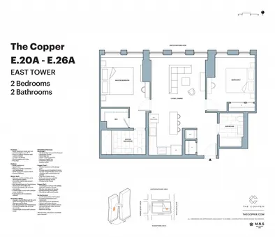 The Copper, 626 First Avenue, #E22A