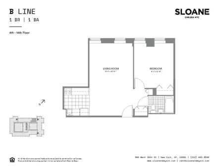 Sloane Chelsea, 360 West 34th Street, #14B