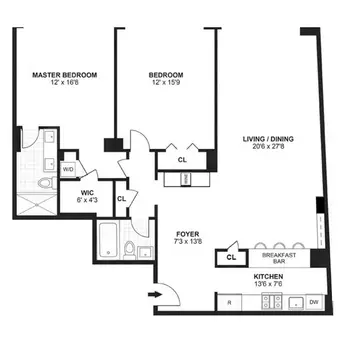 Beekman Town House, 166 East 63rd Street, #2J