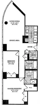 The Mondrian, 250 East 54th Street, #33B