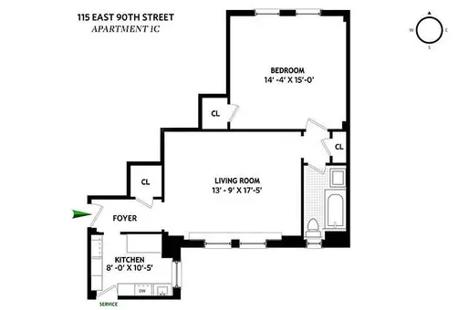 115 East 90th Street, #1C