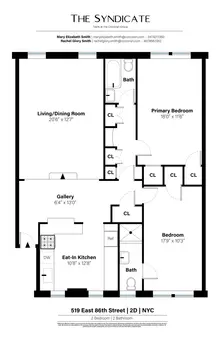 519 East 86th Street, #2D