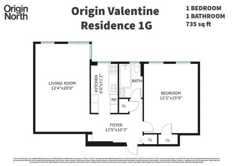 Origin Valentine, 3000 Valentine Avenue, #1G