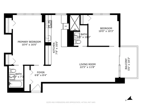 Park Towers, 201 East 17th Street, #30B