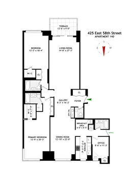 The Sovereign, 425 East 58th Street, #14D