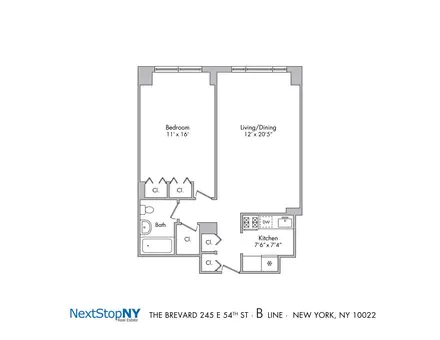 The Brevard, 245 East 54th Street, #23B