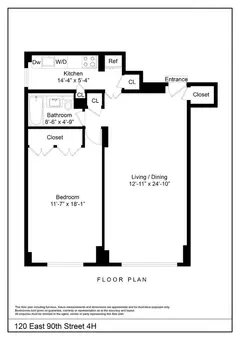 Trafalgar House, 120 East 90th Street, #4H