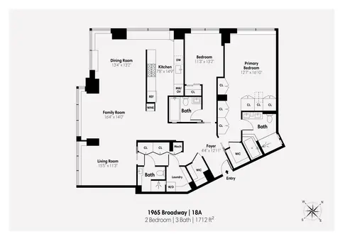 The Grand Millennium, 1965 Broadway, #18A