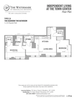 The Watermark at Brooklyn Heights, 21 Clark Street, #RESIDENCE1305