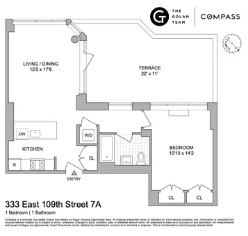 Pascal Condominium, 333 East 109th Street, #7A