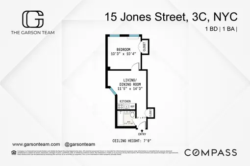 15 Jones Street, #3C