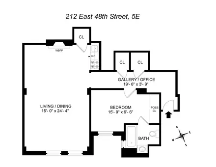 212 East 48th Street, #5E