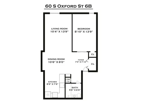 60 South Oxford Street, #4B