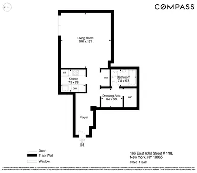 Beekman Town House, 166 East 63rd Street, #11L