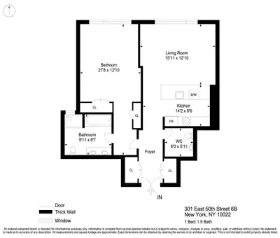 301 East 50th Street, #6B