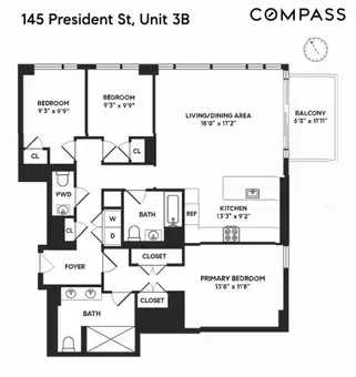 145 President Street, #3B