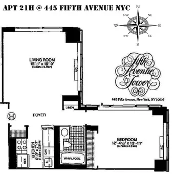 Fifth Avenue Tower, 445 Fifth Avenue, #21H