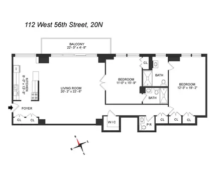 Le Premier, 112 West 56th Street, #20N