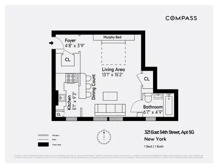 321 East 54th Street, #5G