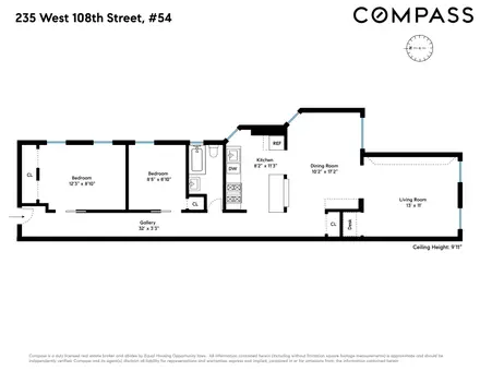 The Metropolitan, 235 West 108th Street, #54