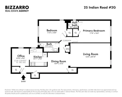 25 Indian Road, #2G